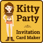 Kitty Party Invitation Cards আইকন