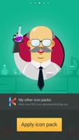 ICON PACK - Crazy Scientist स्क्रीनशॉट 1