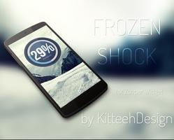 Frozen Shock for Zooper Widget Ekran Görüntüsü 3