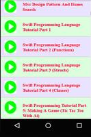 Swift Language Tutorials ภาพหน้าจอ 1