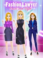 ファッション 弁護士 -  法廷 スタイル - 女の子向けのゲーム スクリーンショット 3