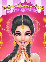 پوستر Indian Wedding & Bride Game - Spa Makeup Dressup