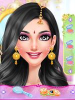 برنامه‌نما Indian Wedding & Bride Game - Spa Makeup Dressup عکس از صفحه