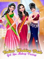 برنامه‌نما Indian Wedding & Bride Game - Spa Makeup Dressup عکس از صفحه