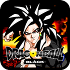 God Goku Saiyan 4 Black ikona