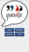 Quodix - El juego de las Citas الملصق
