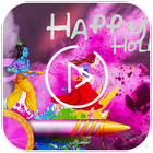 Happy Holi Video Status icône