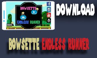 Bowsette endless runner 海报