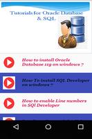 Tutorials for Oracle Database & SQL poster