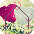 Love Pattern Lock Screen أيقونة