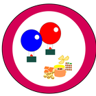 Balloon game (World travel) icon