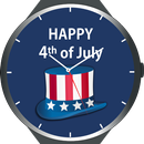 4th of July Watch Face APK