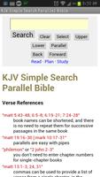 KJV Search Parallel Bible Poster