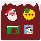 KK Launcher Christmas Theme icône