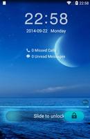 KK Locker theme - Simple Slide ภาพหน้าจอ 1