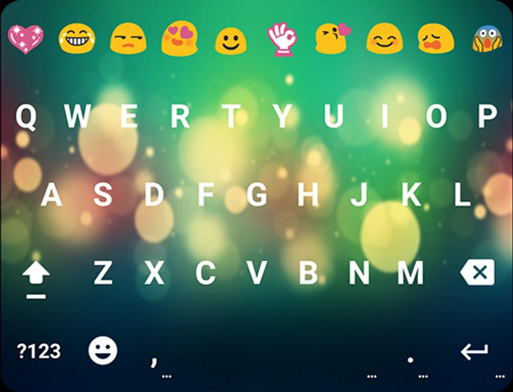 Color Halo Emoji Keyboard Skin For Android APK Download