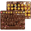 Chocolate Emoji Keyboard Theme APK