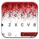 Christmas White Emoji bàn phím APK