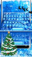 Merry Christmas Snow Keyboard 2018 Affiche