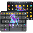 Galaxy Unicorn Emoji Gif Keyboard Wallpaper APK