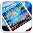 Aurora Emoji Keyboard Theme APK