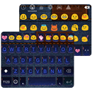 Blue Jean Emoji Keyboard Theme APK