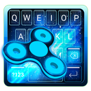 Fidget Spinner Space Emoji Keyboard APK