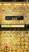 Gold Glitter Plakat