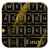 Emoji Keyboard Gate Gold Theme biểu tượng