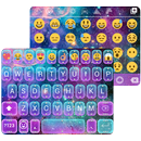 Galaxy Glitter Emoji Keyboard APK