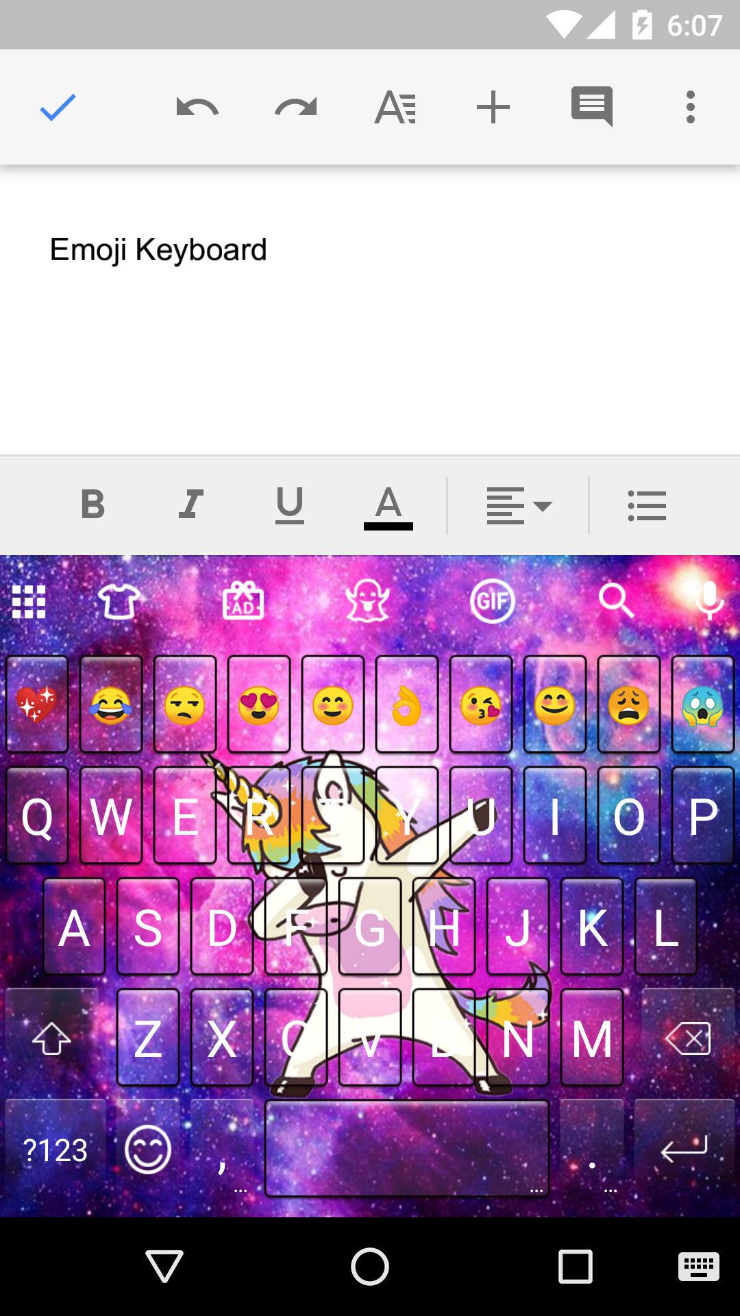 Galaxy Dab Unicorn Emoji Gif Keyboard wallpaper APK pour Android Télécharger Galaxy Dab Unicorn Emoji Gif Keyboard wallpaper APK pour Android Télécharger