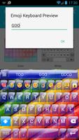 Glass Drops Emoji Keyboard syot layar 1