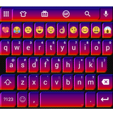 Gradient Sunset Emoji Keyboard icône
