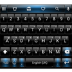 Emoji Keyboard Dusk Black Blue