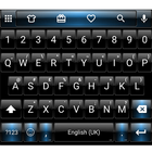 Emoji Keyboard Dusk Black Blue ikona