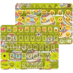 Easter Day Emoji Keyboard Skin