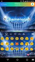Soccer Champion Keyboard Theme screenshot 1