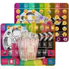 Film Emoji Keyboard Theme APK download
