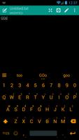 Emoji Keyboard Flat BlackOrang ảnh chụp màn hình 1