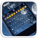 Moonlight Emoji Keyboard Theme APK