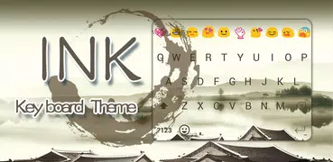 Ink Emoji Keyboard Theme