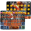 Ice Hockey Emoji Keyboard Skin-APK