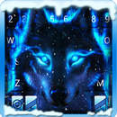 Ice Wolf 3D Emoji Keyboard APK