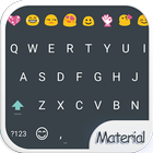 Material Dark Emoji Keyboard آئیکن