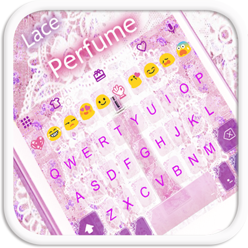 Lace Perfume Emoji Keyboard