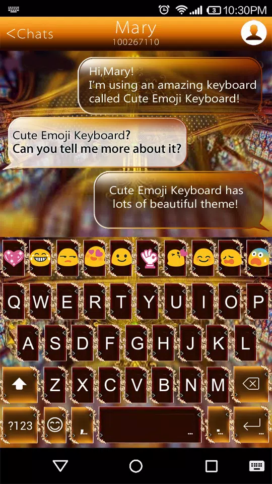 Light Hope Emoji Keyboard Skin APK for Android Download