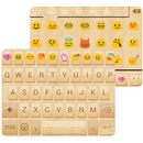 Light Wood  Wallpaper for Emoji Keyboard APK