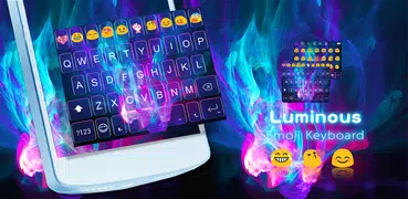 Emoji Keyboard Luminous Theme