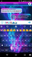 Emoji Keyboard Luminous Theme 포스터