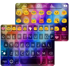 Multicolor Emoji Keyboard Skin APK Herunterladen